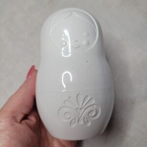 Fred & Friends M-Cup Matryoshka Nesting Measuring Cups White Set of 4